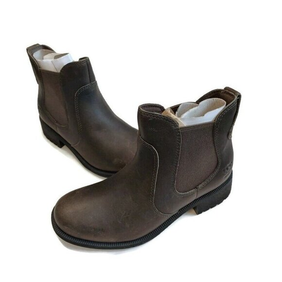 UGG Womens Sz 5.5 Bonham Boot III Fashion Waterproof Chelsea Slate Boots 1110129 - Picture 4 of 8